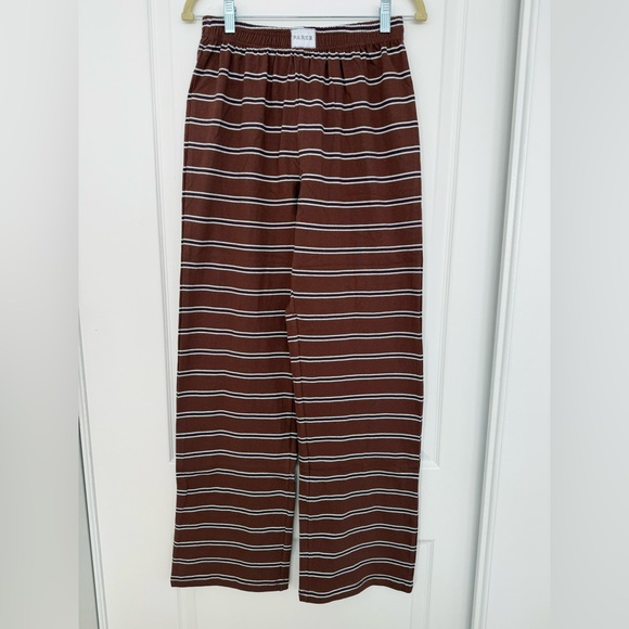 Parke Pants - Parke Brown Striped Pants